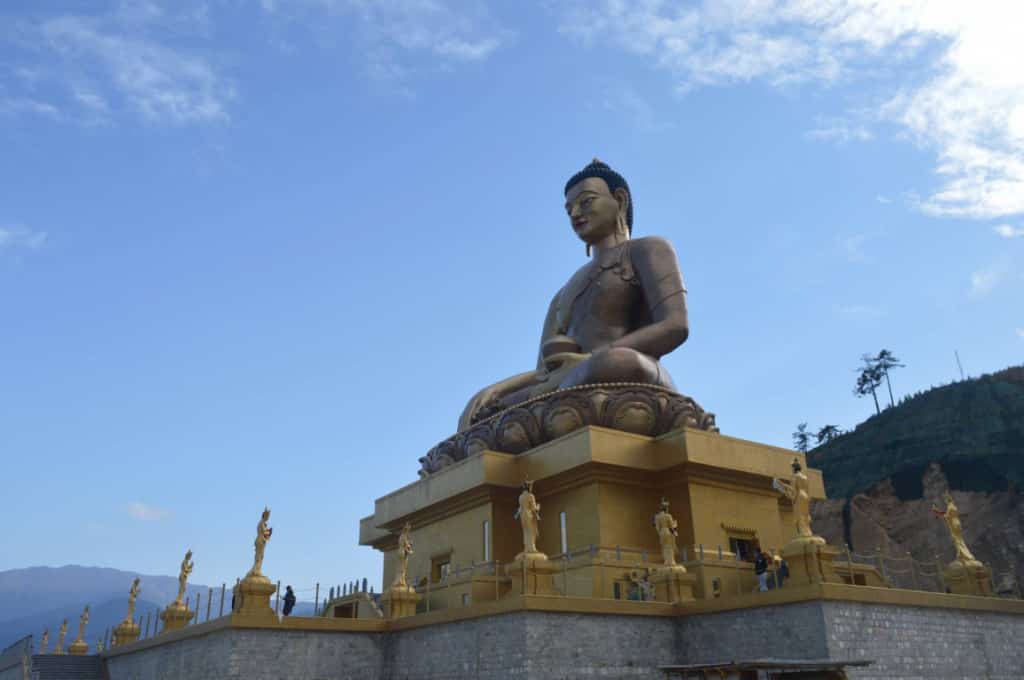 Buddha statue, Thimpu, Bhutan