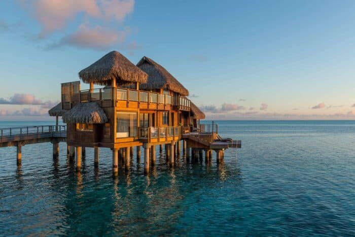 Conrad Bora Bora Nui luxury overwater bungalow
