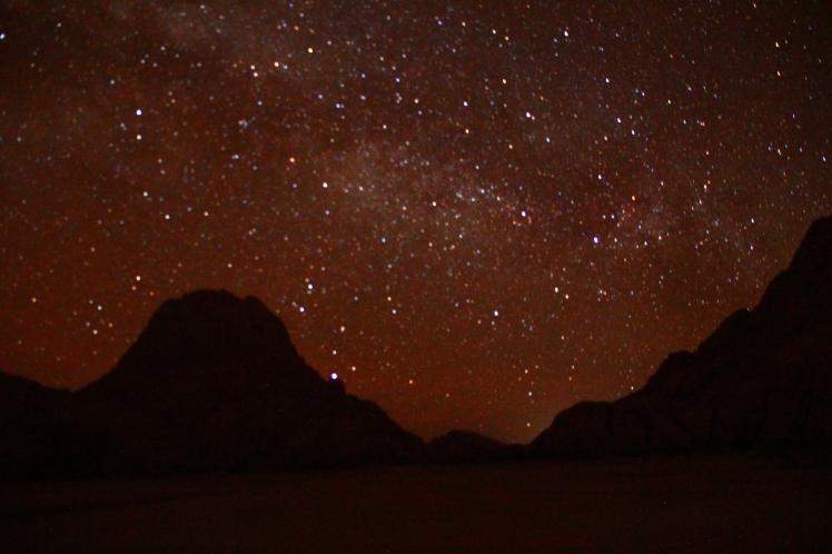 Stars in Spitzkoppe