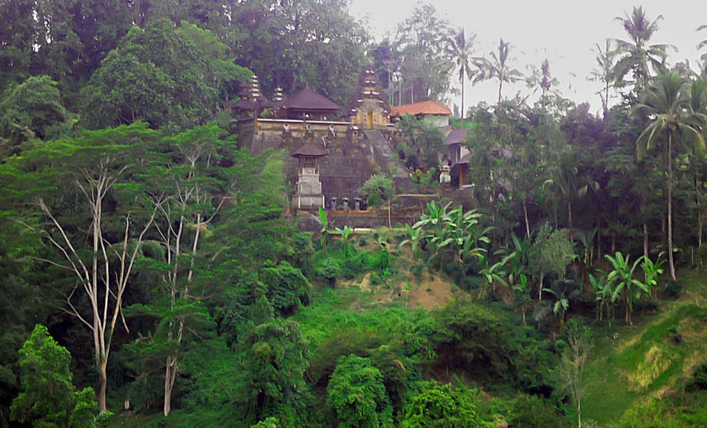 A hindu temple in Ubud on Bali, Indonesia.