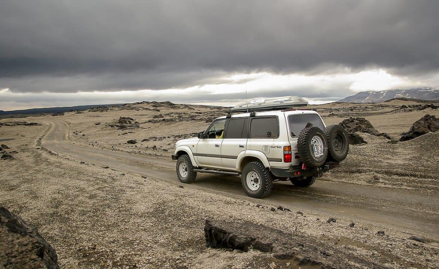 Toyota Land Cruiser in Iceland