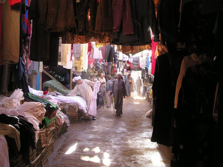 Luxor market, Egypt
