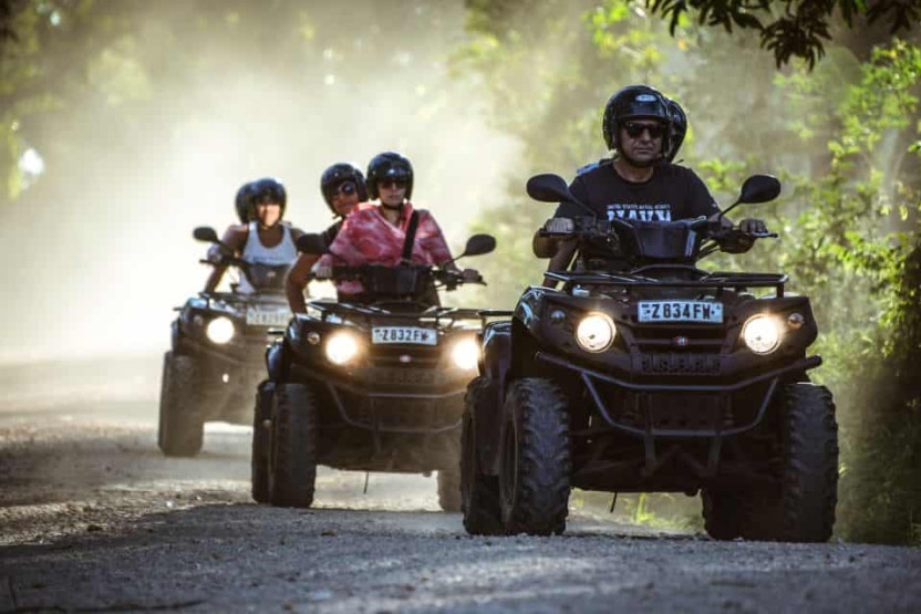 Look forward to an action-packed quad tour in Zanzibar.